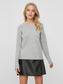 VMDOFFY Pullover - Light Grey Melange