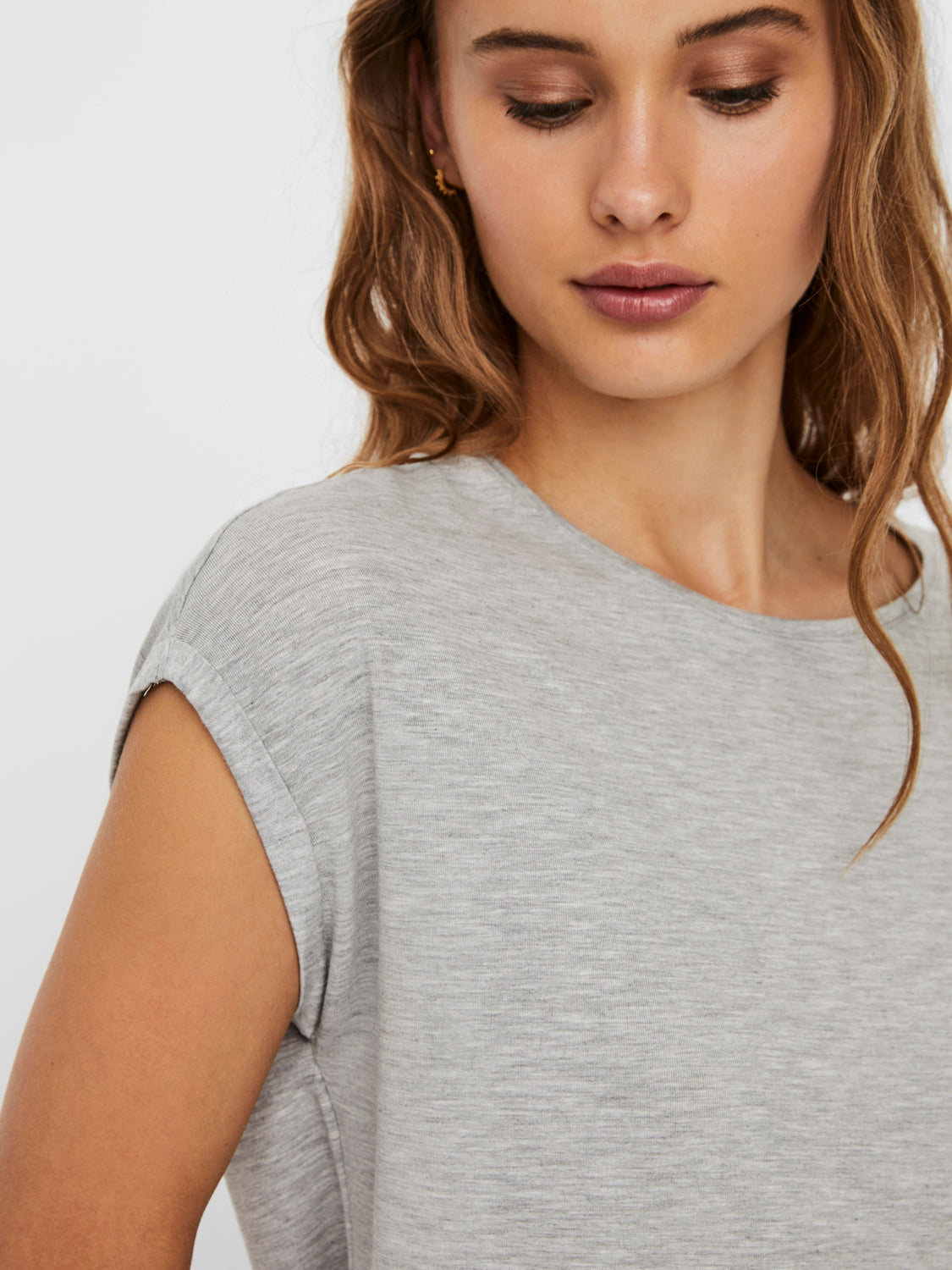 Melange VMAVA - Grey Light – T-Shirt Lidköping VERO MODA