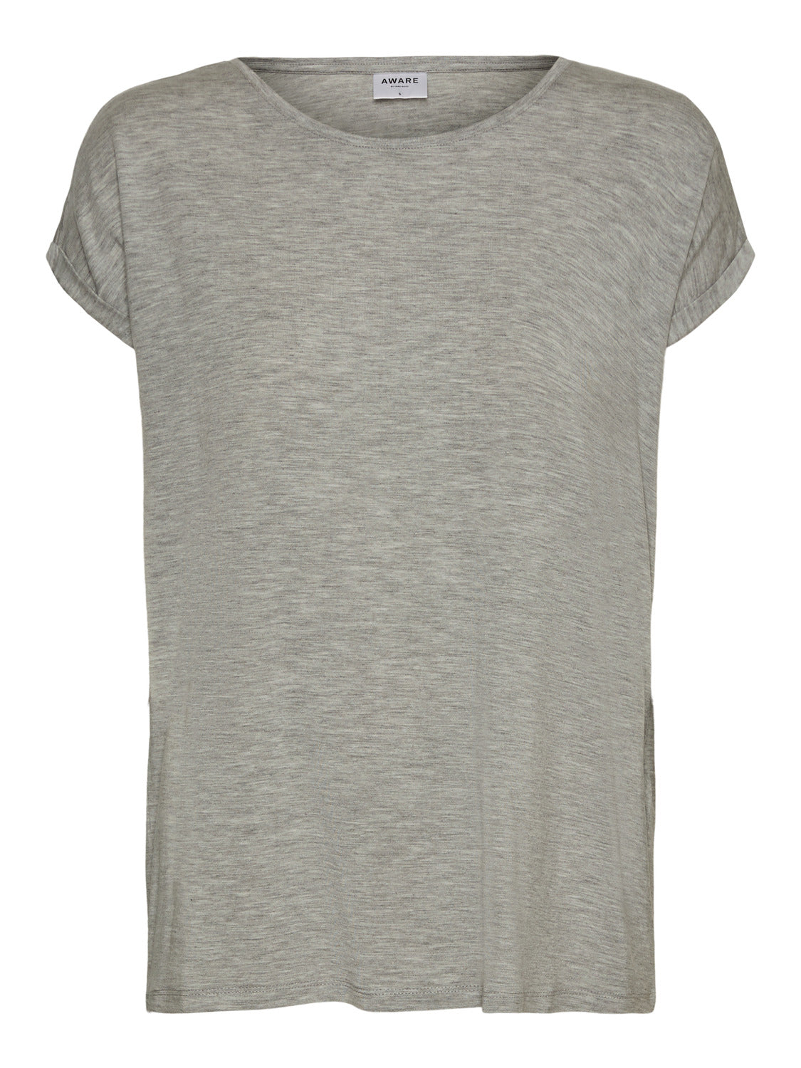 - Grey MODA T-Shirt VMAVA – Lidköping Light VERO Melange