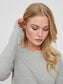 VMDOFFY Pullover - Light Grey Melange